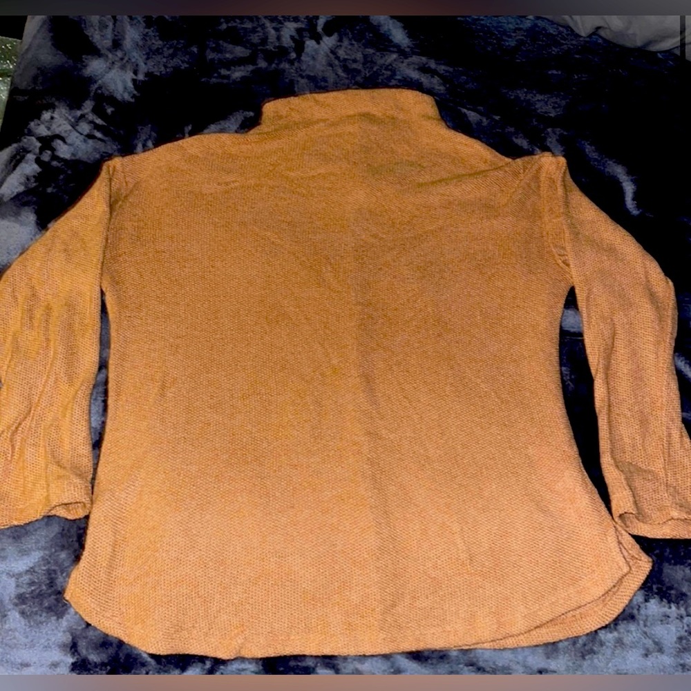 Old Navy camel mock neck sweater